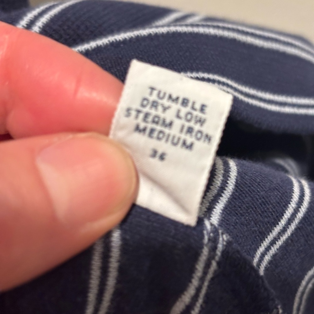 Ralph Lauren Navy and White Polo Shirt - Picture 6 of 6